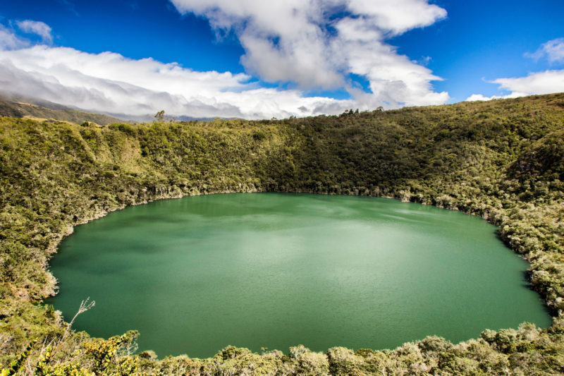 Colombia - 1558 - Guatavita Lagoon Outdoor Nature Landscape