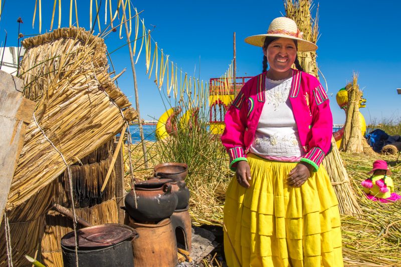 Peru - 1559 - Lake Titicaca - Traditional Village Living on Reed Islands