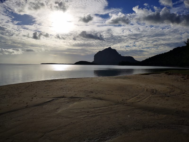 Sunset in Le Morne Mauritius