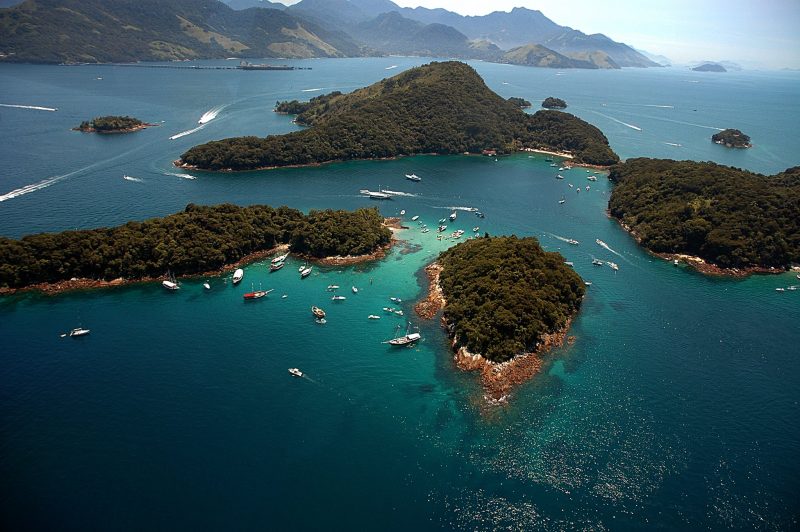 Brazilian Family Experience -1569 - Ilha Grande - Islands from above