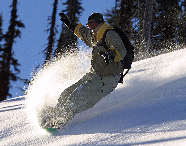 Snowboarding in Canada