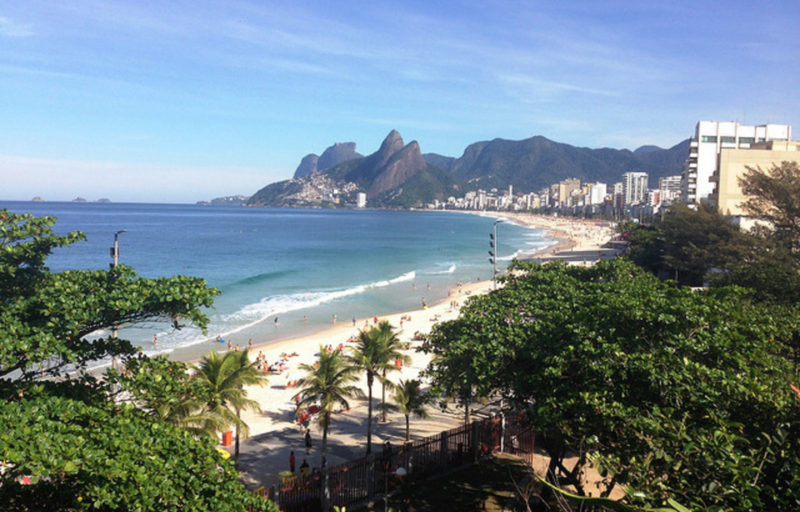 Brazil - Sao Paulo - 1584 - Arena Ipanema Balcony Beach Mountain Views