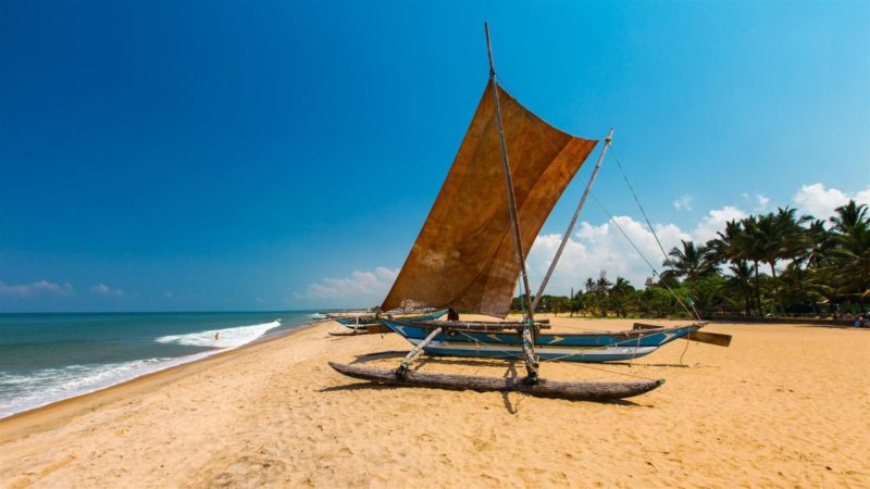 Classic Ceylon Sri Lanka - 1567 - Negombo - Traditional Fishing Boat