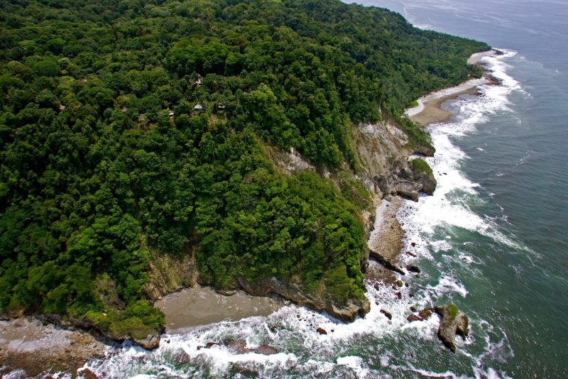 Costa Rica - 1570 - Coastline From Above