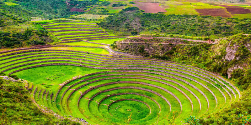 Peru - 1559 - Sacred Valley - Moray - Amphitheatre Ruins