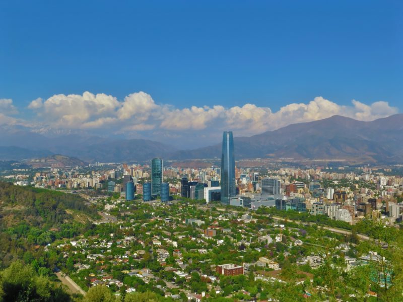 Chile - 1560 - Santiago - From Above