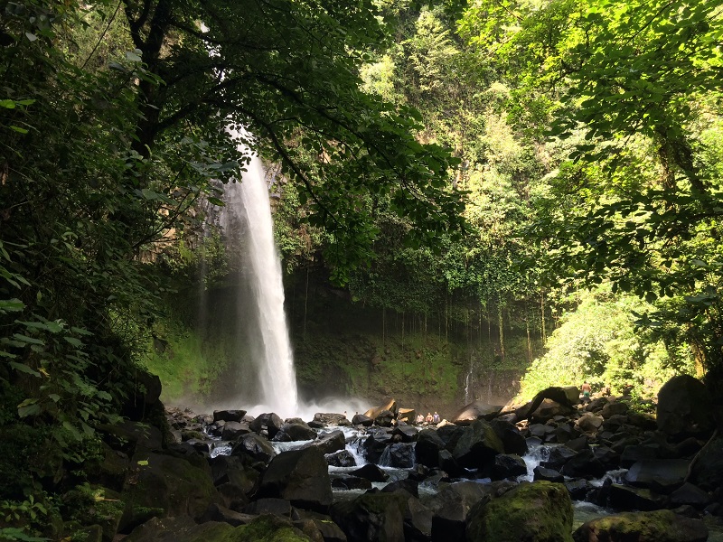 Costa Rica Tortuguero and Rainforest - 10024 - Arenal Waterfall