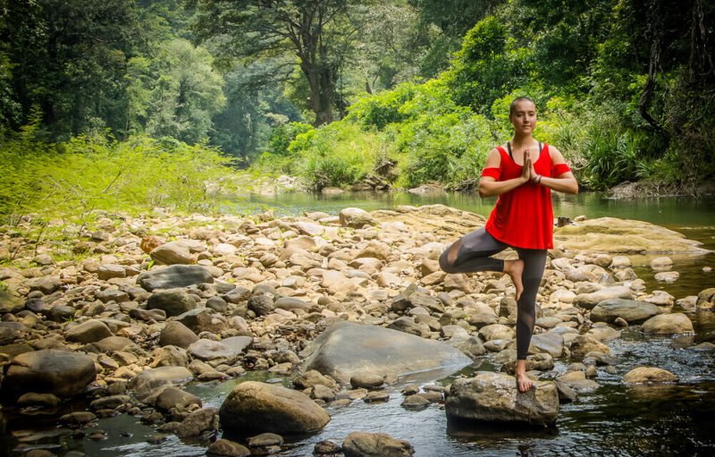 Sri Lanka Wellness Experience -1567 - Santani Yoga - Riverbed Experience