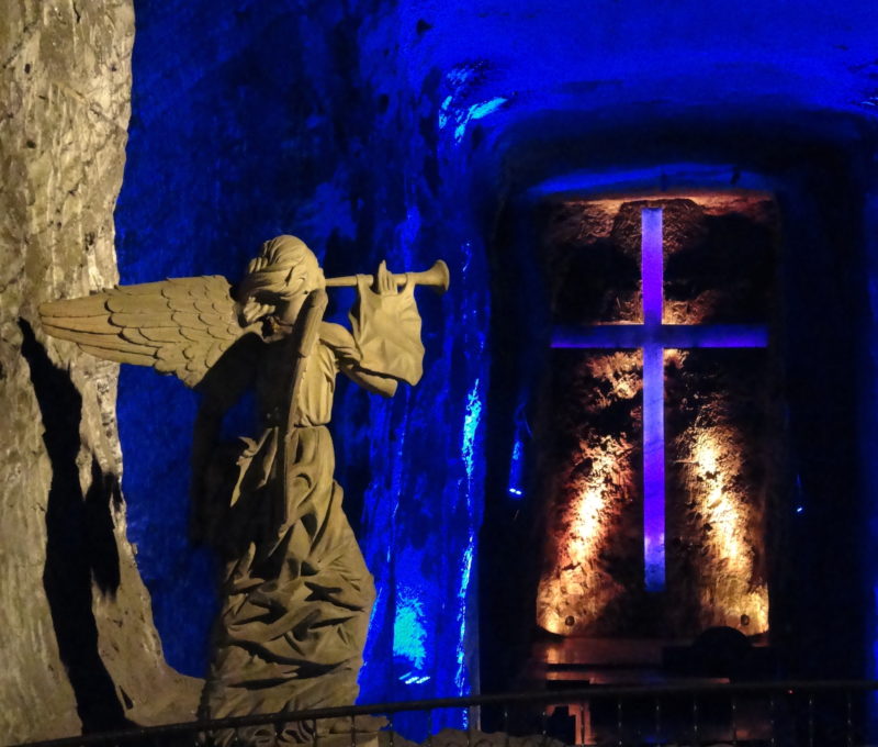 Columbia - 1558 - Bogota Surroundings Salt Cathedral of Zipaquira Cave Underground