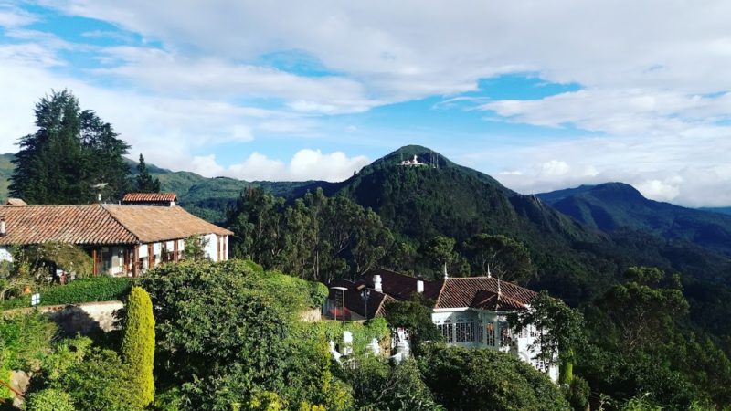 Colombia - 1558 - Bogota Monserrate Landscape Mountains