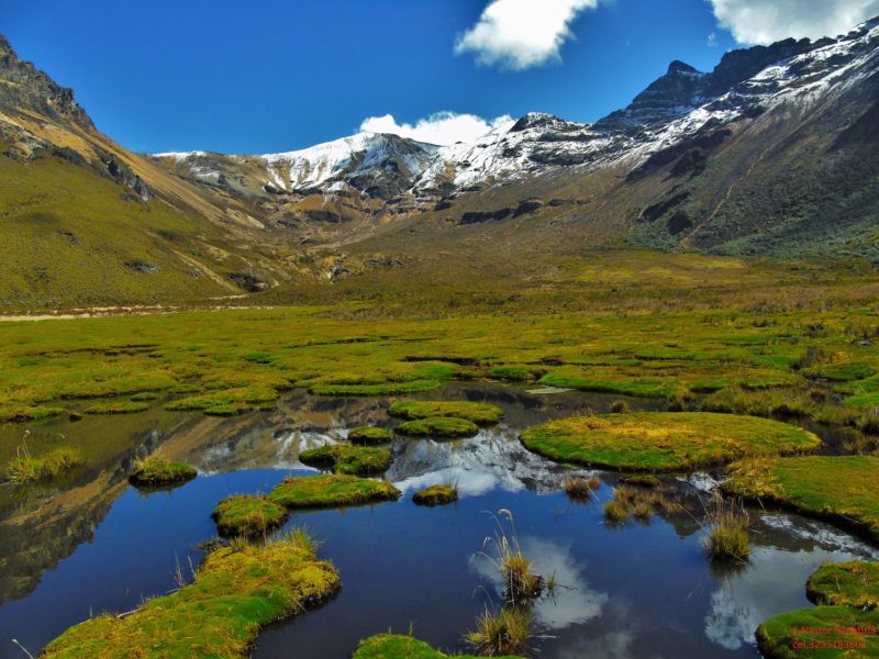 Colombia - 1558 - Coffee Cultural Landscape Otun Lagoon Mountain Range Landscape