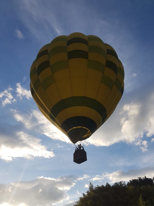 Colombia - 1558 - Coffee Cultural Landscape Hot Air Balloon Sky