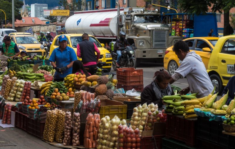 Colombia - 1558 - Quindio Paloquemao Fruit Market Food Cuisine