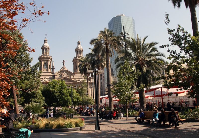 Colombia - 1560 - Santiago City Panoramic City Landscape