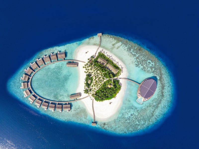 Maldives - Lhaviyani Atoll - 1567 - Kudadoo Private Island - From High Above