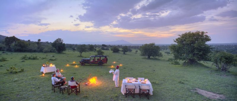 Cottar's 1920s Safari Camp - Bush Dinner