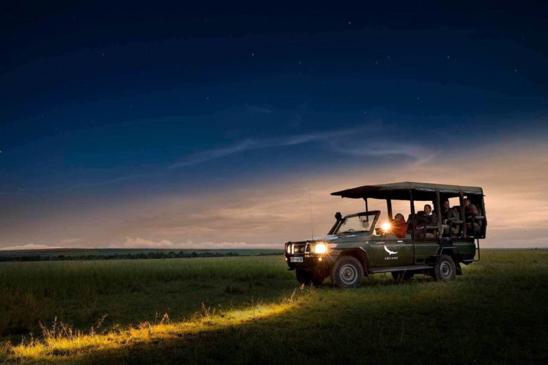 andBeyond Bateleur Camp - Night Game Drive