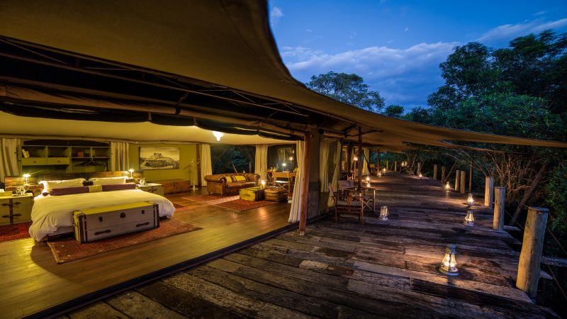 Mara Plains Camp - Exterior View