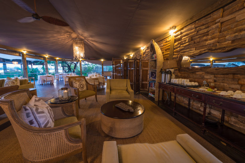 Toka Leya Camp - Living Area