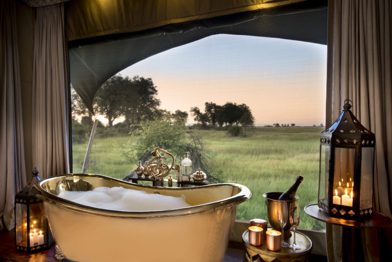 Duba Plains Camp - Guest Bathroom