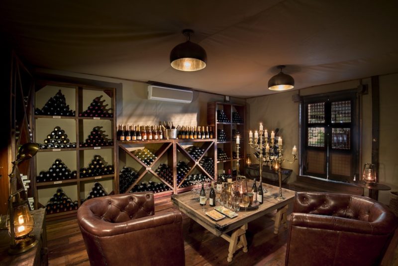 Duba Plains Camp - Wine Cellar