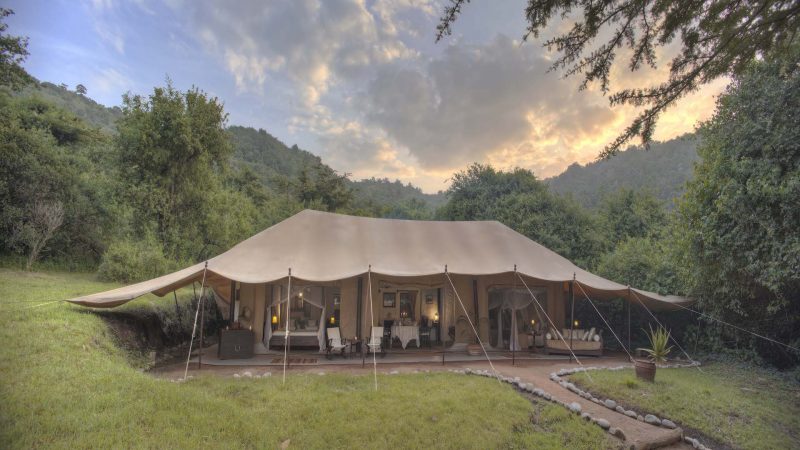 Cottar's 1920s Safari Camp - Exterior View