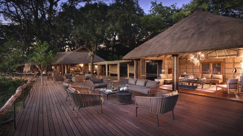 andBeyond Nxabega Okavango Tented Camp - Sitting Area