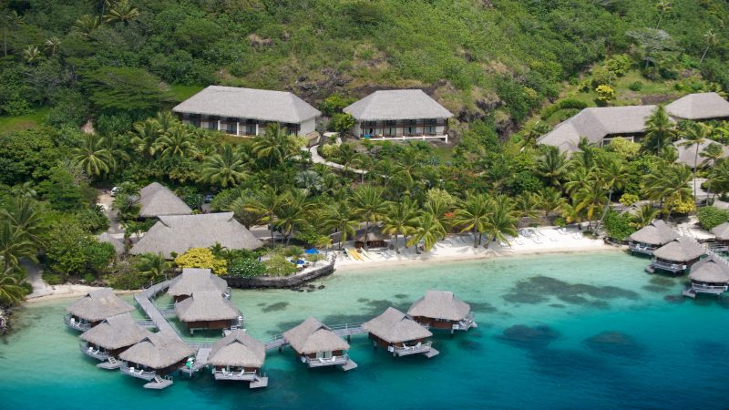 Maitai Polynesia - Aerial View