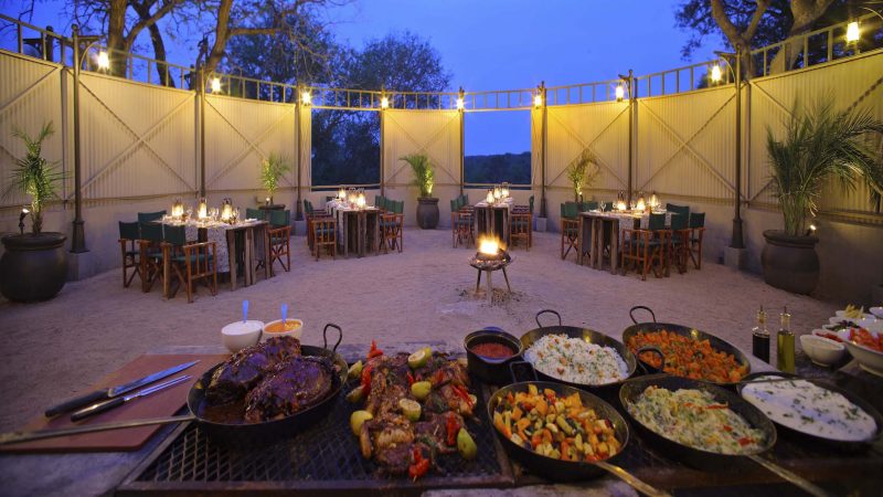 andBeyond Kirkman's Kamp - Dining Area